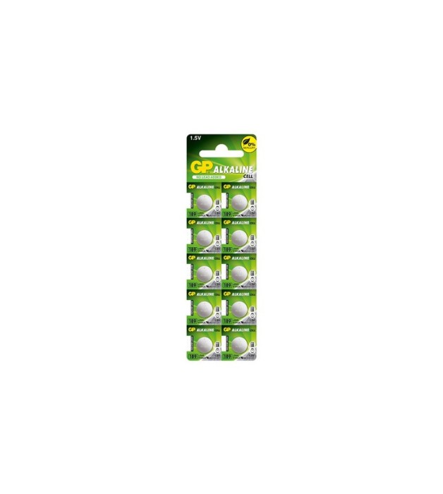 GP G10 / LR54 / 189 / AG10 baterie alcalină plată-Conținutul pachetului 1x Blister