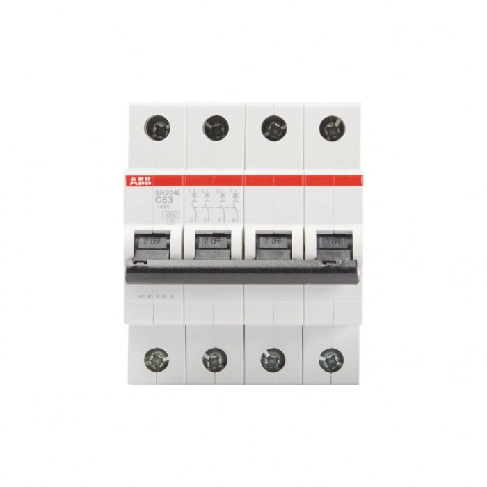 Siguranta intrerupator automat 63A 4P C 4.5KA