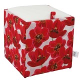 TABURET BOX - PRINT - CORP LALELE/CAPAC IMITATIE PIELE DIVERSE CULORI - Roz 21896