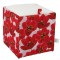 TABURET BOX - PRINT - CORP LALELE/CAPAC IMITATIE PIELE DIVERSE CULORI - Albastru 21898