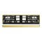 SUPORT NUMAR INMATRICULARE MEGA DRIVE GOLD 1 BUC 45188