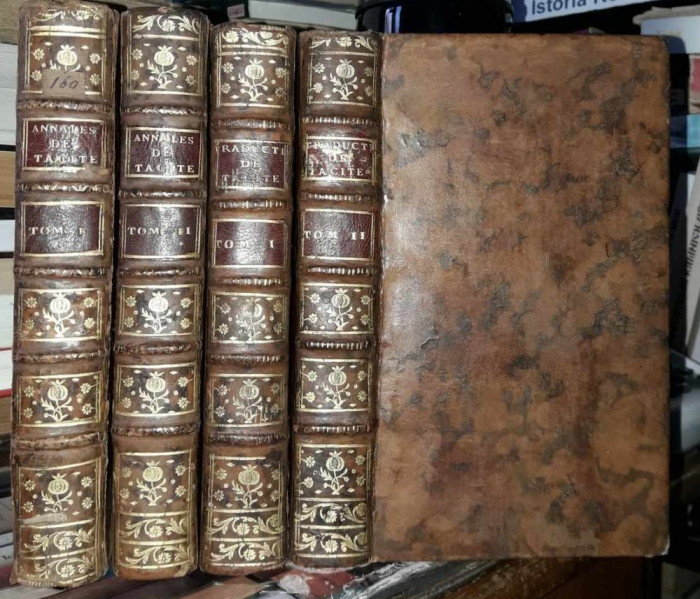 C.Cornelius Tacitus-Anale si traduceri-1755 si 1774 franceza-latina