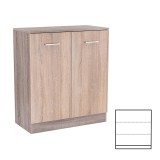 Comoda Miami 2 usi, 80x92 cm, Stejar Sonoma / Stejar York, PAL, Living/Dormitor/Hol