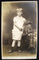 P.403 CP FOTOGRAFIE COPIL FOTO HEINRICH LANG KRONSTADT BRASSO BRASOV foto