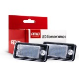Lampa numar LED CLP01 pentru Audi, Canbus, inlocuitor OEM, AMiO 04536, compatibil A3 A4 B6 B7 A5 B8 A6 C6 A8 D3 Q7