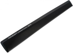 Pieptene drept de coafor din carbon T&amp;amp;G 7, de culoare neagră, pentru păr
