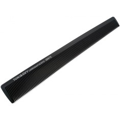 Pieptene drept de coafor din carbon T&amp;amp;G 7, de culoare neagră, pentru păr