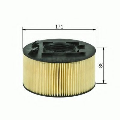 Filtru aer BMW Seria 3 Compact (E46) (2001 - 2005) BOSCH 1 457 433 093 foto
