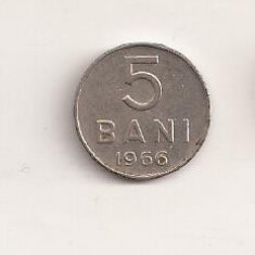 Moneda - Romania 5 bani 1966 , V2