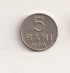 Moneda - Romania 5 bani 1966 , V2 foto