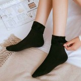 Cumpara ieftin Set 3 Perechi Șosete Iarnă Călduroase NYTRO, Universal, Poliester &amp; Spandex, Negru, Verde, Bej