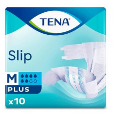 Scutece pentru incontinenta adulti, Tena Slip Plus, marime M, 10 bucati