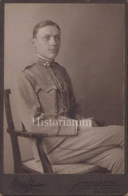 HST P2/225 Poză 1915 gradat austro-ungar studio Joanovics Cluj foto