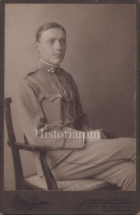 HST P2/225 Poză 1915 gradat austro-ungar studio Joanovics Cluj