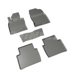 Covorase Auto Cauciuc Tip Tavita Premium Mazda CX-5 2017-2020, Negre, Fara Miros
