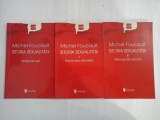 MICHEL FOUCAULT - ISTORIA SEXUALITATII - 3 VOLUME - VOL. I: VOINTA DE A STII, VOL. II: PRACTICAREA PLACERILOR, VOL. III: PREOCUPAREA DE SIN