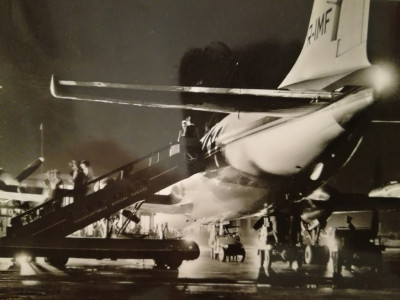 CP Tarom, aeroport Băneasa, alb-negru, aviație, perioada comunistă foto