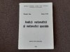 Analiza Matematica si Matematici Speciale - Gh. Tudor, N. MCRIVAT - Politehnic 1984