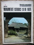 REVISTA MUZEELOR SI MONUMENTELOR , MONUMENTE ISTORICE SI DE ARTA , NR. 1 , 1975