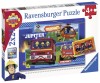 Puzzle Echipa Pompier Sam,2X24Piese, Ravensburger