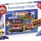 Puzzle Echipa Pompier Sam,2X24Piese