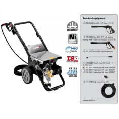 Masina de spalat cu presiune HCR 1515LP LAVOR, apa rece, debit 900 l/h, presiune 150bar, motor 5kW, tensiune 400V