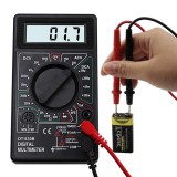 Cumpara ieftin Multimetru Digital DT-830B, Tensiune AC/DC, Curent, Rezistenta, Test Dioda, Continuitate, Tester Tranzistori