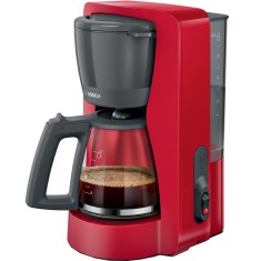 Cafetiera Bosch MyMoment TKA2M114, 1200 W, Capacitate rezervor apa 1.4 l, Sistem antipicurare, Oprire automata, Rosu