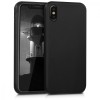 Husa pentru Apple iPhone X / iPhone XS, Silicon, Negru, 43750.01, Carcasa, Kwmobile