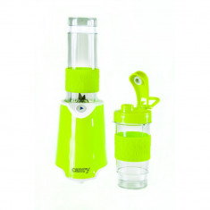 Blender Camry cu 2 Recipiente Portabile cu Capac pentru Smothie, Putere 500W, Culoare Verde foto