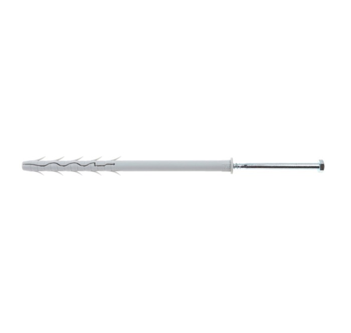 Diblu pentru rame, din nylon, Fischer, cu surub, cap hexagonal, 12 x 200 mm