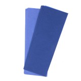 Set 10 coli albastre de hartie pentru ambalat 70 cm