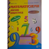 Jocuri didactice matematice, Caietul prescolarului cu autocolante - Smaranda Maria Cioflica