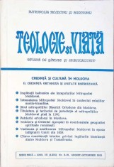 TEOLOGIE SI VIATA. REVISTA DE GANDIRE SI SPIRITUALITATE CRESTINA NR.8-10 AUGUST-OCTOMBRIE 1993-MITROPOLIA M-263441