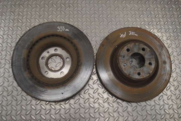 Set disc de fr&acirc;nă față TESLA MODEL X 2020 OEM: 355MM 24768288
