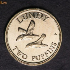 bnk mnd Lundy Island 2 puffins 2011 unc