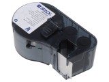 Etichetă autolaminată pentru cablu 25,4mm albă - BRADY