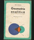 Cumpara ieftin GEOMETRIE ANALITICĂ - MANUAL PT. ANUL III, LICEE, CLASA A XI-A GH. D. SIMIONESCU, Clasa 11, Matematica