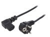 Cablu alimentare ESPE KAB-EUL-P3L-3.0-BK, 3x1mm2, 3m, Schuko la IEC C13, PVC Negru, 10A