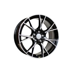 Set jante aliaj PDW 19" 5x112 negru polish pentru BMW, ET25/ET33 (fata/spate)