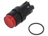 Comutator ONPOW LAS1Y-11/R/24V-IP40 2 Poziții SPDT 2A 220VAC ON-(ON)