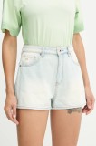 Armani Exchange pantaloni scurți jeans uni, high waist, XW000135 AF12855