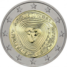 NOU - Lituania moneda comemorativa 2 euro 2019 - Festival de cantec - UNC foto