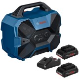 Bosch GPB 18V-6 C + ProCORE + GAL 18V-40 - Radio + Set 2 acumulatori si incarcator Li-Ion 18 V 4 Ah