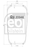 FEBI BILSTEIN 20946 Burduf, suspensie pneumatica