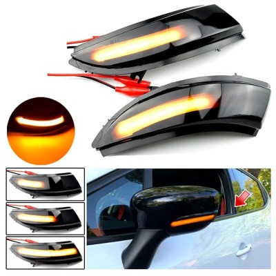 Semnalizari Dinamice Oglinzi, pentru Renault Clio IV MK4 BH RS Grandtour KH, Clio IV MK4, Kaptur, Lutecia foto