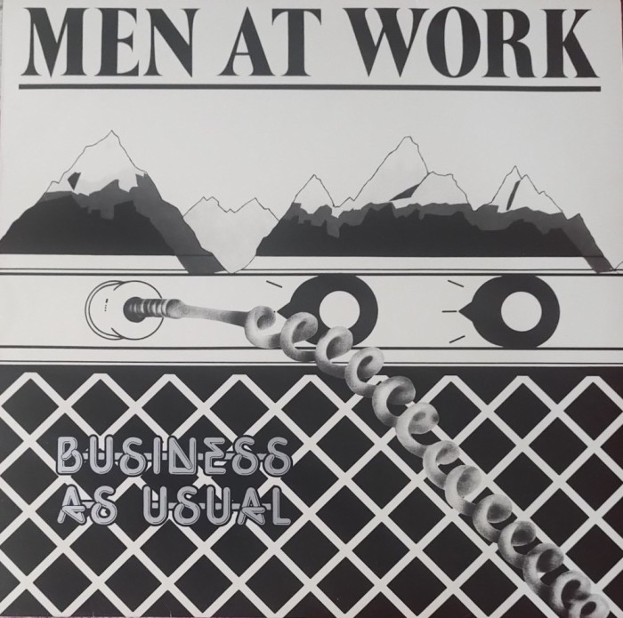 Men At Work &ndash; Business As Usual, LP, Europe, 1981, stare VG+