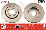Disc frana VW GOLF V (1K1) (2003 - 2009) TRW DF4065