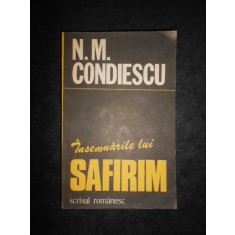 N. M. Condiescu - Insemnarile lui Safirim