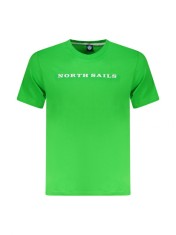 Tricou barbati, cu imprimeu cu text, Regular fit, Verde deschis, S